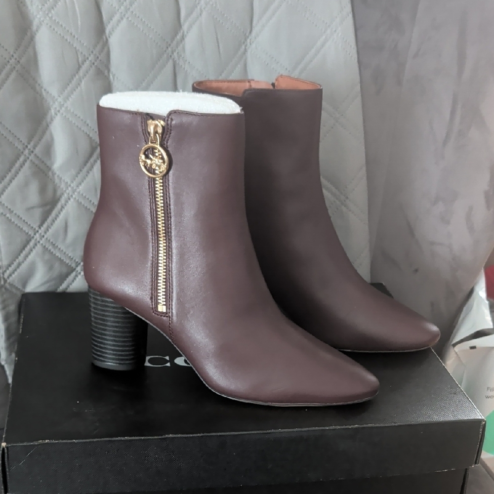 NEW IN BOX.   COACH BOOTS.  !!   $328 RETAIL
